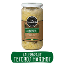 Sauerkraut Tesoros Marinos, 670g, La Fermentista