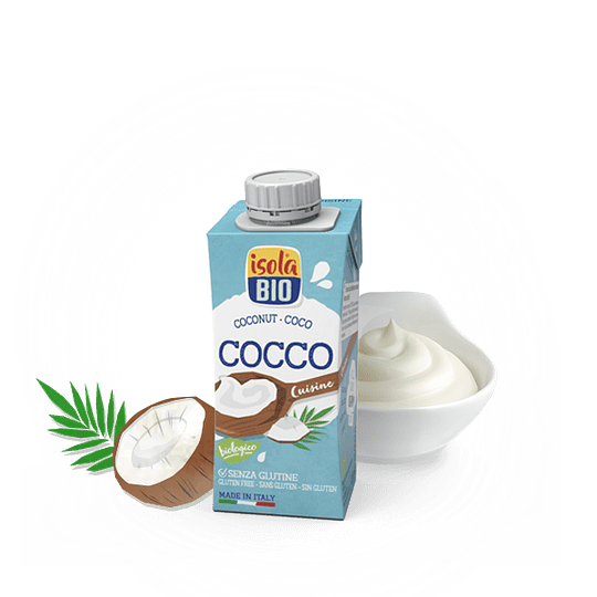 Crema de cocina de Coco 200ml Isola Bio