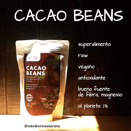 Cacao Beans 350gr, Granos de Cacao - Brota