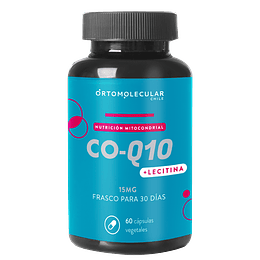 Coenzima Q10 60 Cápsulas - Ortomolecular Chile