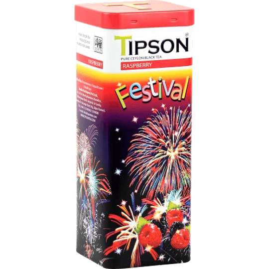 Festival Raspberry 75gr (Te ceylon , frambuesas) Tipson, lata