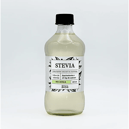 Stevia líquida 500ml - Recarga botella, Apicola del Alba 