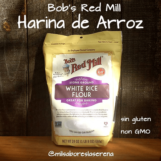 Harina de Arroz 680g Bob's Red Mill  OFERTA!!!!
