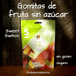 Gomitas de fruta sin azúcar - Sweet Switch, 100g