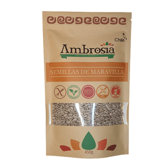 Semillas de Maravilla 450g,  certificado sin gluten, Ambrosia