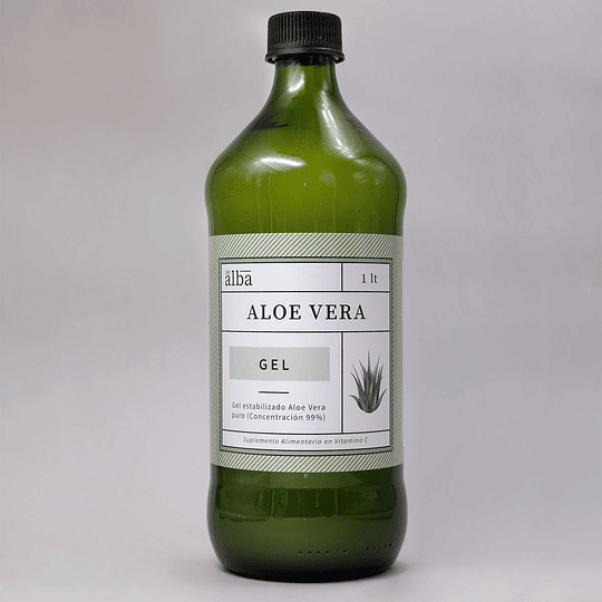 Aloe Vera: Gel Puro 1 Litro