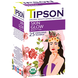 Té Beauty Skin Glow 25 bolsitas Tipson 