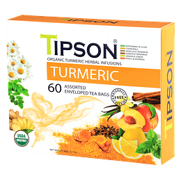 Pack Surtido Té Curcuma 60 Bolsitas Turmeric - Tipson