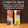 Choco Soy Crispies - Barrita De Chocolate, Sin Lactosa, Sin Gluten,  20g, Olvebra