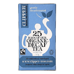 Organic Decaf Tea - Té Negro Descafeinado Orgánico,25 bolsitas