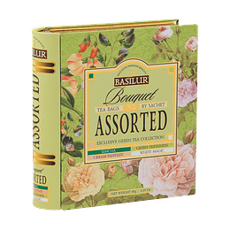 Tea Book Surtido Bouquet 32 bolsitas - Basilur Assorted Bouquet Collection