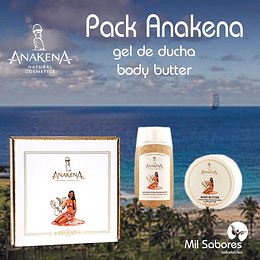 Pack Anakena gel de ducha (150ml)  y body butter (100ml)