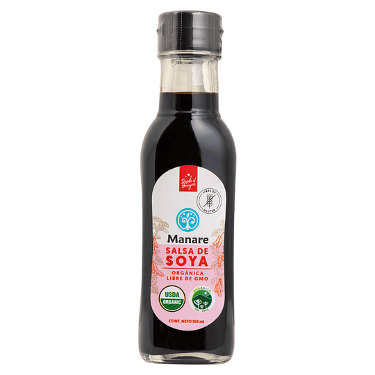 Salsa de Soya sin Gluten Manare 150ml