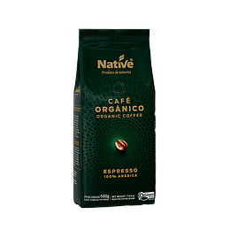 Café de grano entero orgánico 500g - Native