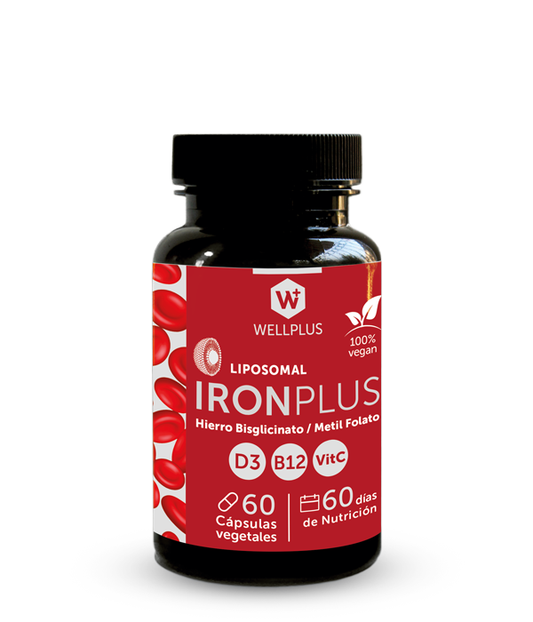 IRON PLUS 60 cápsulas Wellplus