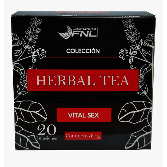 HERBAL TEA VITAL SEX, 20 infusiones - FNL