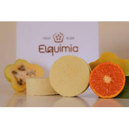 Shampoo Sólido Papaya-Mandarina - Elquimia