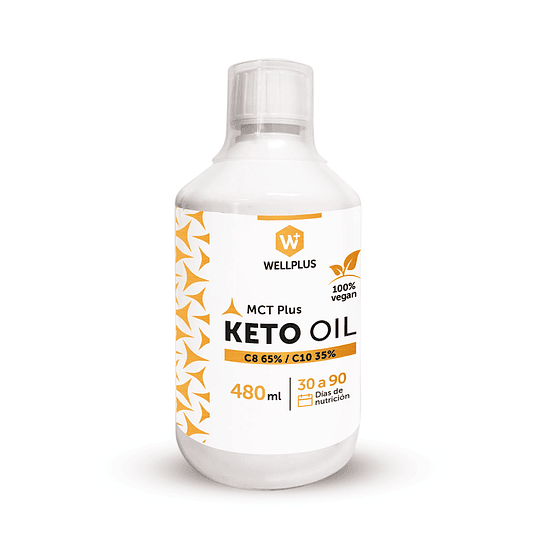  KETO OIL MCT Plus 480ml Wellplus