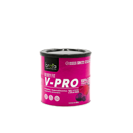 V-PRO Berry Fit, proteina vegetal, 650g - Brota