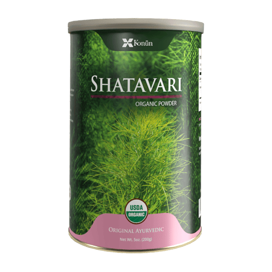 Shatavari en polvo, 200g, Konun