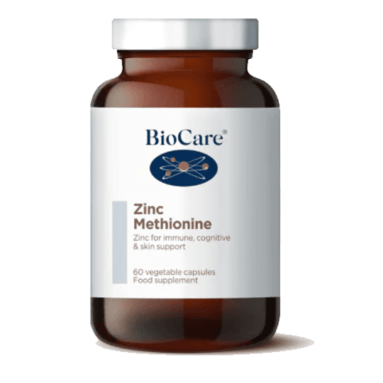 ZINC METIONINA, 60 capsulas, Biocare