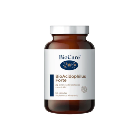 Probióticos - BioAcidophilus Forte Plus - 75 billones de bacterias - 30 cápsulas.