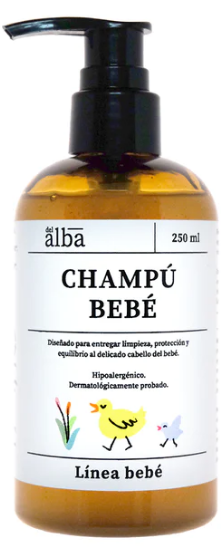 Champú Bebé - 250 ml (Vegano) – Apícola del Alba