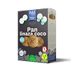 Pan Linaza Coco, Keto Friendly (Low Carb),  300g, P&M foods