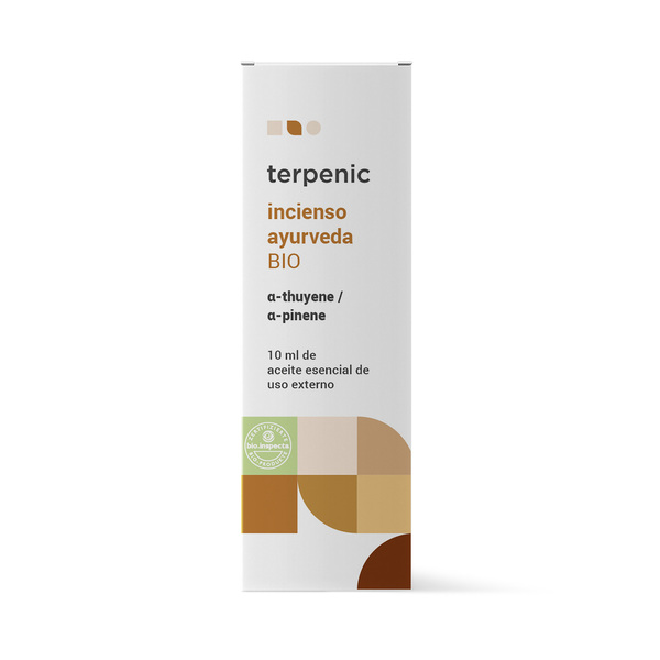 Aceite Esencial de Incienso Ayurveda Bio 10ml, terpenic
