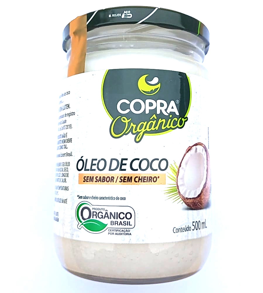 Aceite De Coco, sin olor, sin sabor, 500ml, Copra