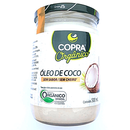Aceite De Coco, sin olor, sin sabor, 500ml, Copra