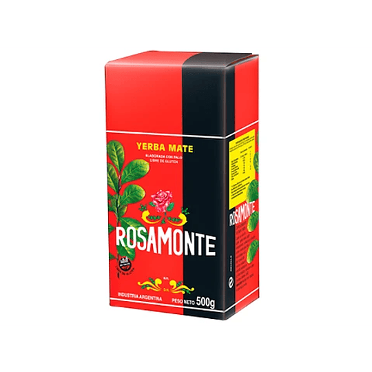 Yerba Mate Rosa Monte Tradicional 500g  Palitos