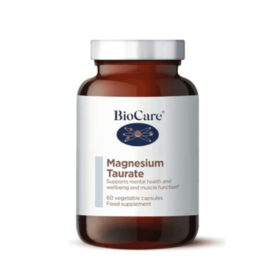 Taurato de Magnesio, 60 cápsulas, Biocare