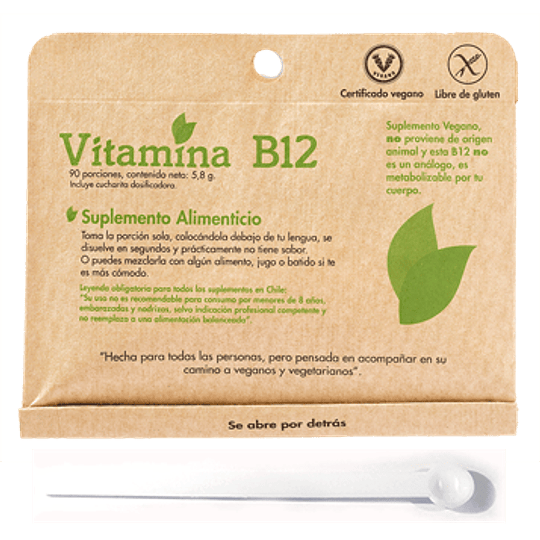 Vitamina B12, 90 porciones, Dulzura Natural