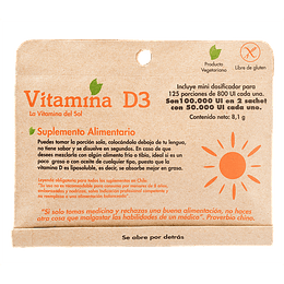 Vitamina D3, vegetariana, 125 porciones, Dulzura Natural