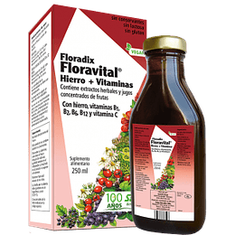 Floravital Floradix 250ml Hierro + Vitaminas