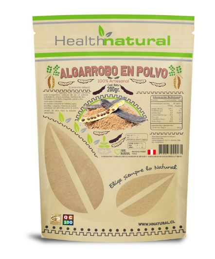 ALGARROBO EN POLVO, 200g, Health natural