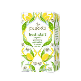 Té Orgánico Digestivo Fresh Start, 20 bolsitas, Pukka