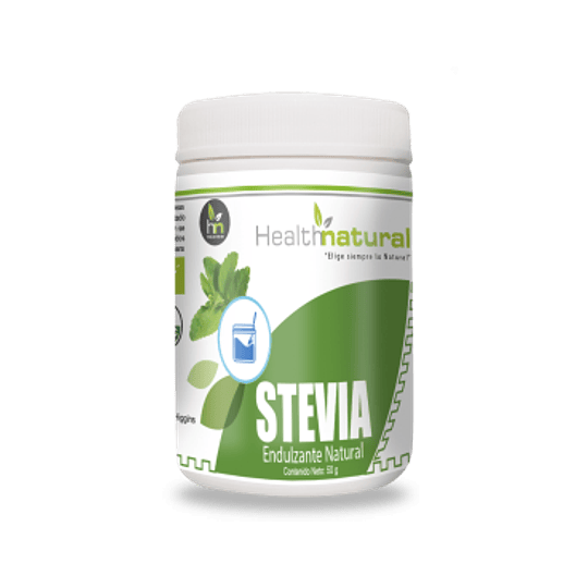 Stevia en Polvo 100% 50g, Health Natural