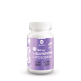 L-Glutation Liposomal,  60 cápsulas, Wellplus