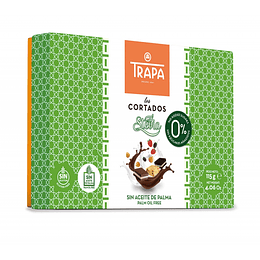 Cortados Trapa Stevia,  70% Noir, Avellanas y Blanco con Frutos del Bosque, 115g