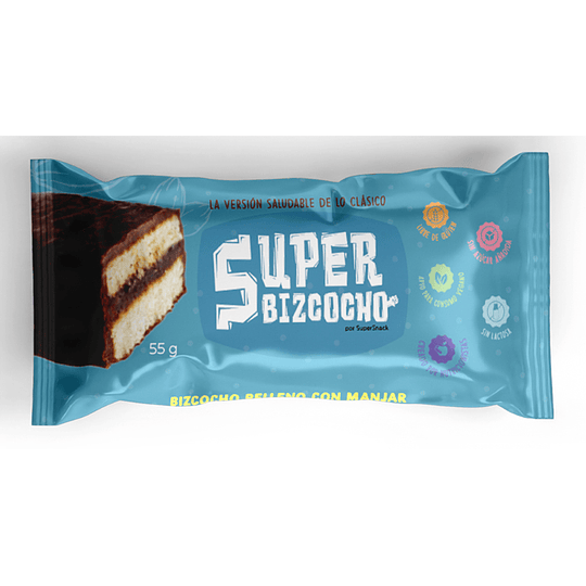 SUPER BIZCOCHO, 55g, Super Snack