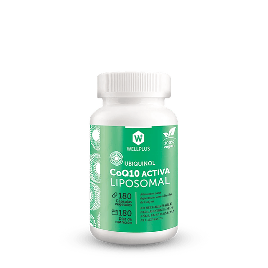 CoQ10 Activa Liposomal,  180 cápsulas, Wellplus