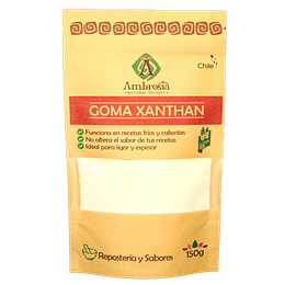  Goma Xanthan, 150g, certificado sin gluten, Ambrosia