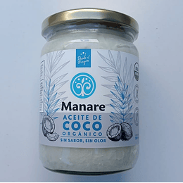 Aceite De Coco Manare 500ml, Sin Sabor, Sin Olor