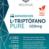 L-Triptofano Pure 180 cápsulas, Wellplus