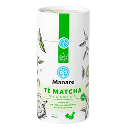 Te Matcha En Polvo Organico, 100g, Manare