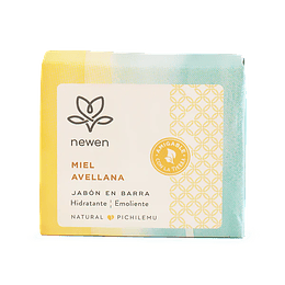 JABÓN NATURAL MIEL AVELLANA, 100g, NEWEN