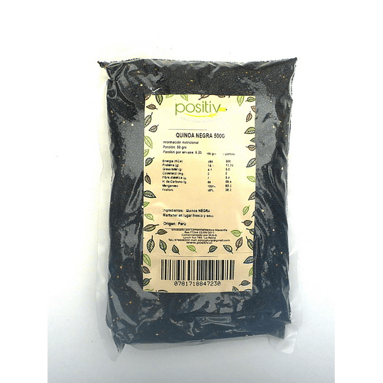 quinoa negra, 500g, Positiv