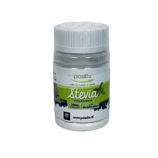 Stevia concentrada en polvo 20g Positiv